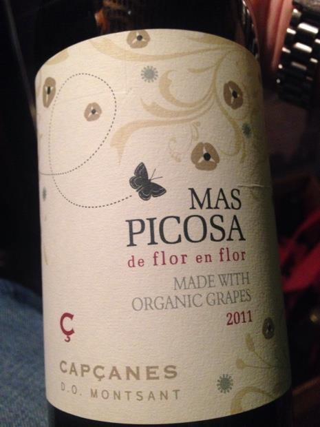 Mas Picosa El Tinto Ecologico Que Marida Con Nuestra Cocina El Raco