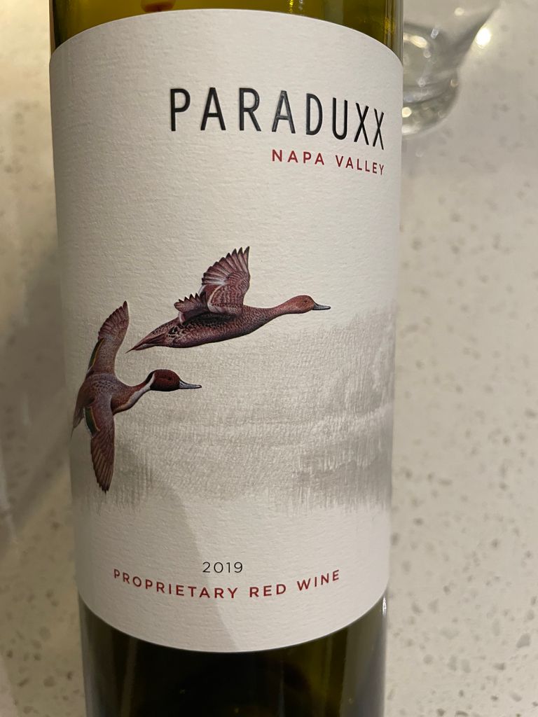 2018 Paraduxx (Duckhorn Vineyards) Proprietary Red - CellarTracker
