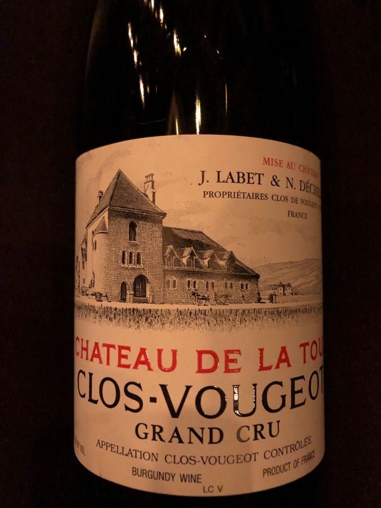 1993 Domaine Château De La Tour Clos Vougeot - CellarTracker