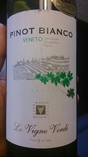 lukke kom videre lærer 2014 Vinicola Serena Pinot Bianco Le Vigne Verdi Veneto IGT, Italy, Veneto,  Veneto IGT - CellarTracker