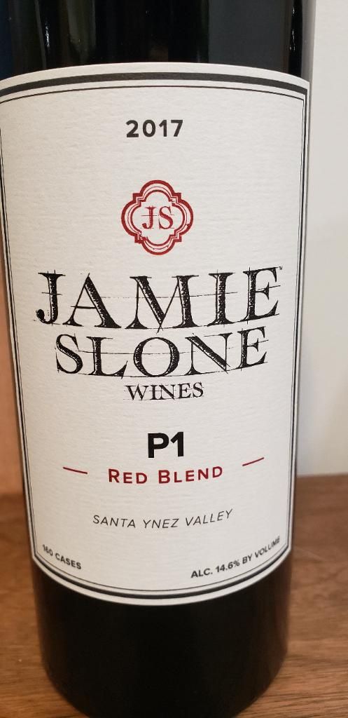 2017 Jamie Slone Wines "P1", USA, California, Central Coast, Santa ...