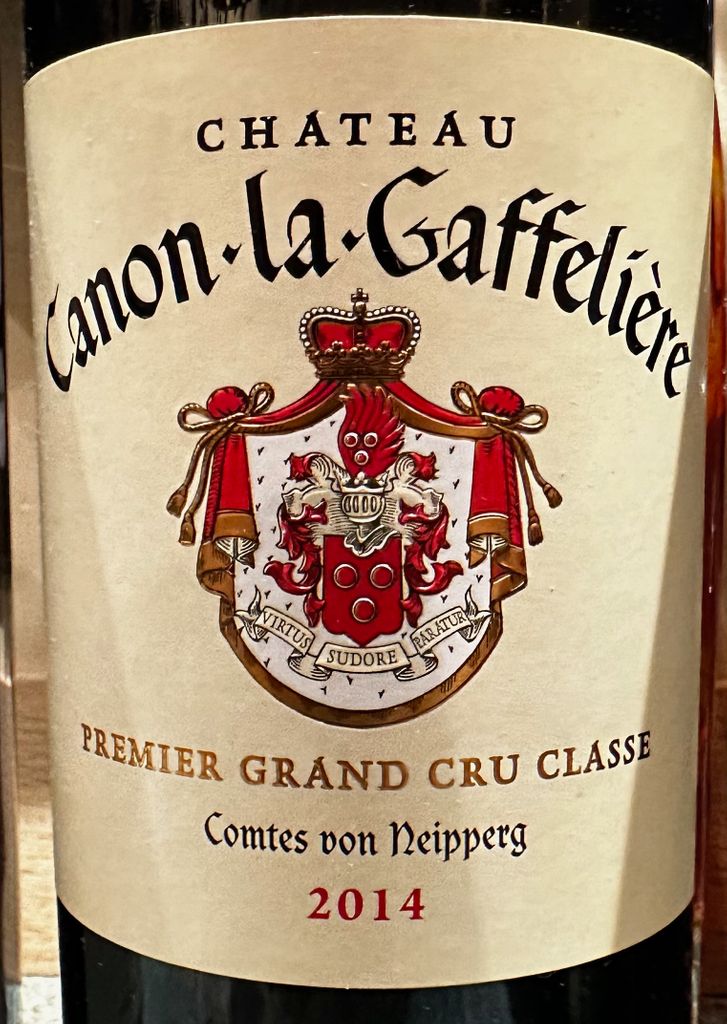 2014 Château Canon-la-Gaffelière - CellarTracker