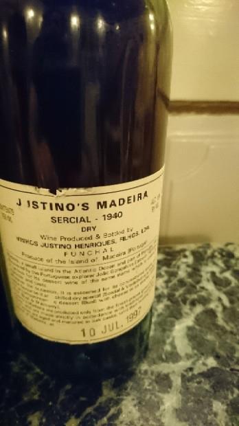 1940 Justino's Madeira Sercial - CellarTracker
