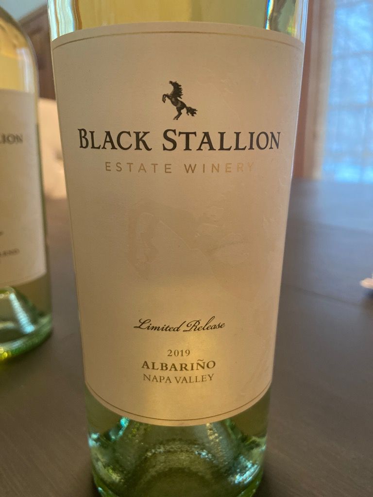 2019 Black Stallion Estate Winery Albariño Limited Release, USA
