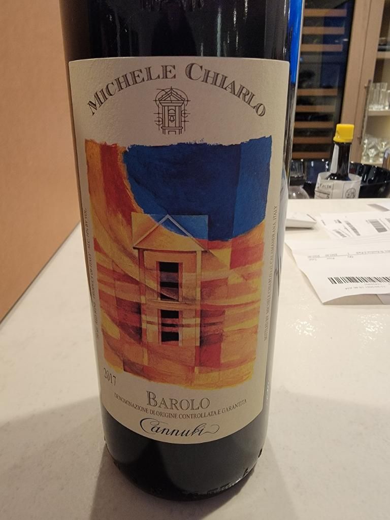 2017 Michele Chiarlo Barolo Cannubi CellarTracker