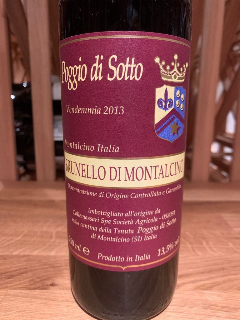 2013 Fattoria Poggio di Sotto Brunello di Montalcino Riserva, Italy ...