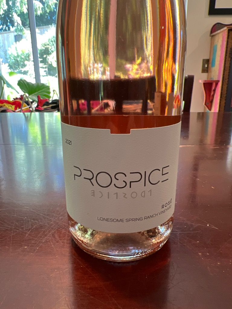 2021 Prospice Rosé Lonesome Spring Ranch Vineyard, USA, Washington ...