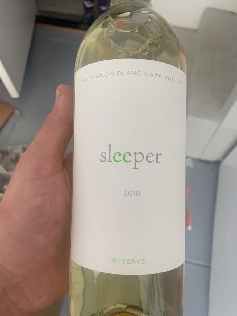 2019 Sleeper Sauvignon Blanc Reserve, USA, California, Napa Valley