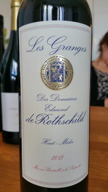 2013 Les Granges des Domaines Edmond de Rothschild, France, Bordeaux ...