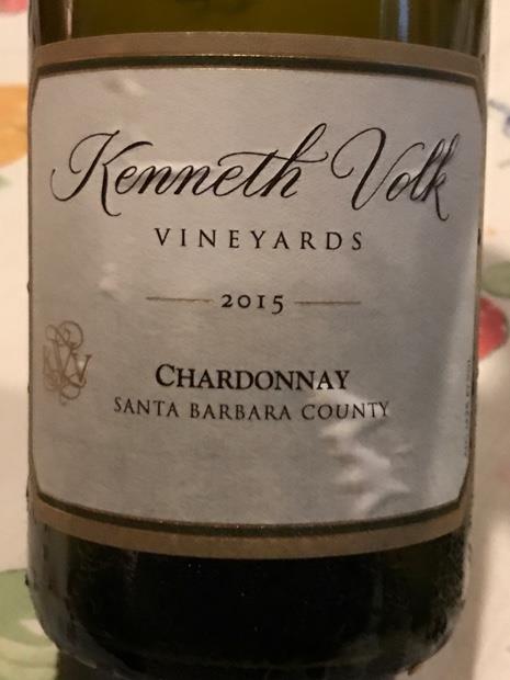 Kenneth volk Santa Maria cuvee Chardonnay glass 750ml (850905001288)