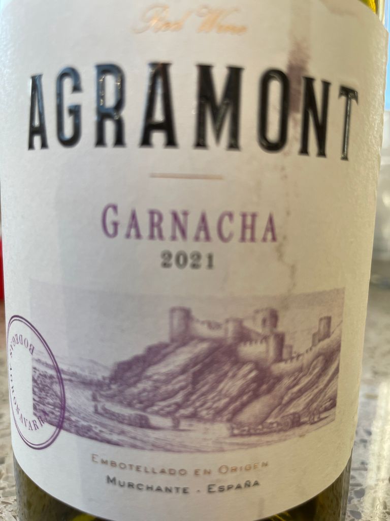 2019 Agramont Garnacha Vine CellarTracker - Old