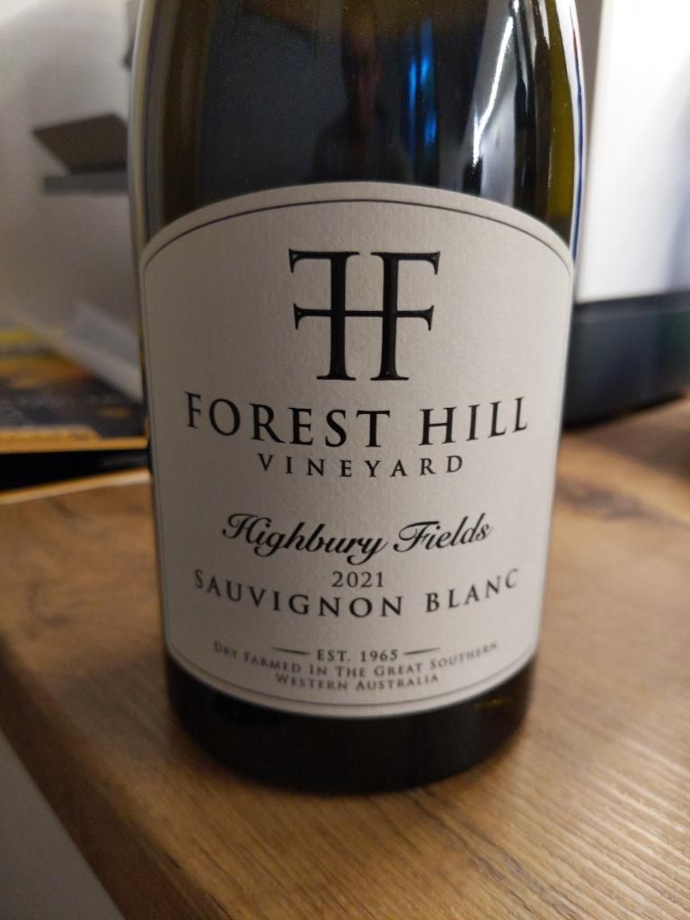2021 Forest Hill Vineyard Sauvignon Blanc Highbury Fields, Australia