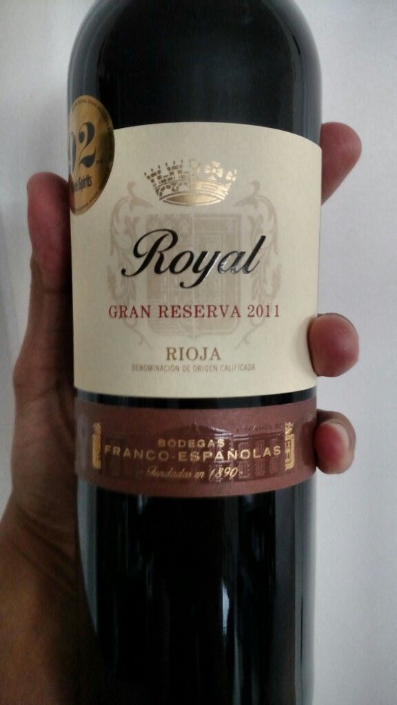 2011 Bodegas Franco-Españolas Rioja Royal Gran Reserva, Spain, La Rioja ...