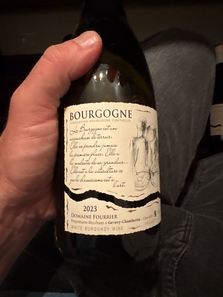 2022 Domaine Fourrier Bourgogne Blanc - CellarTracker