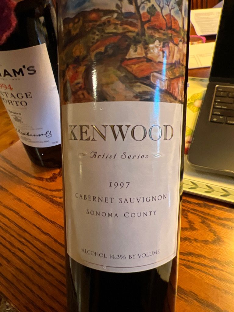 1997 Kenwood Cabernet Sauvignon Artist Series - CellarTracker