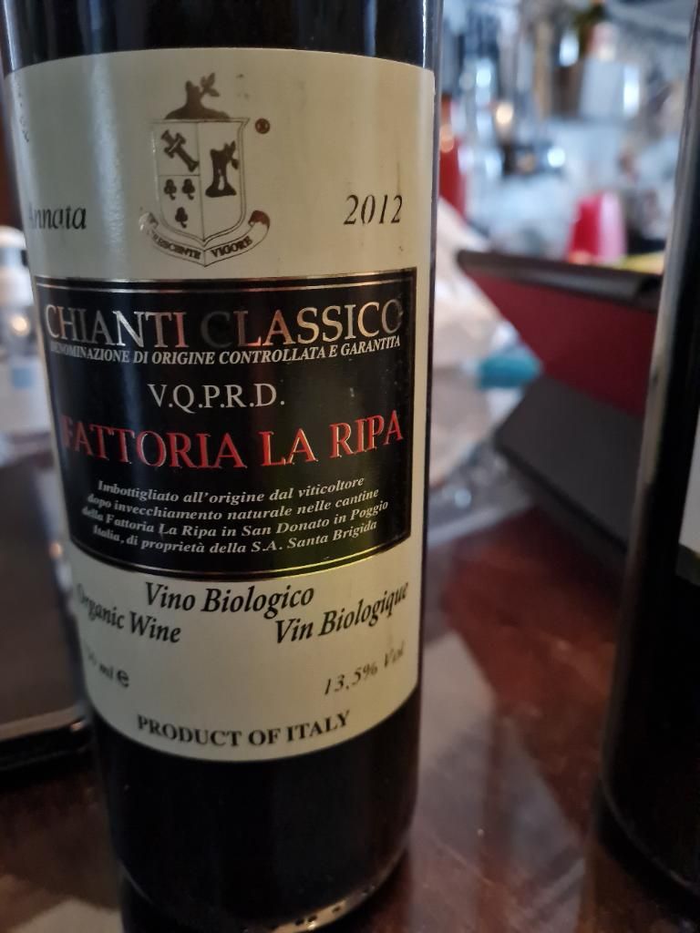 2001 Fattoria la Ripa Vin Santo del Chianti Classico Santa Brigida