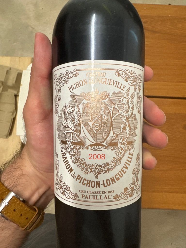 ワイン CHATEAU PICHON LONGUEVILLE 2008 2008 Château Pichon-Longueville Baron - CellarTracker