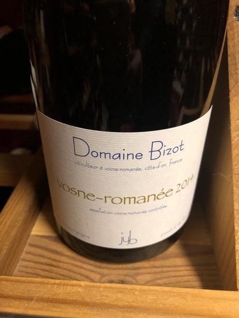 100％本物保証！ 2014 CellarTracker - Vosne-Romanée Bizot Domaine ワイン