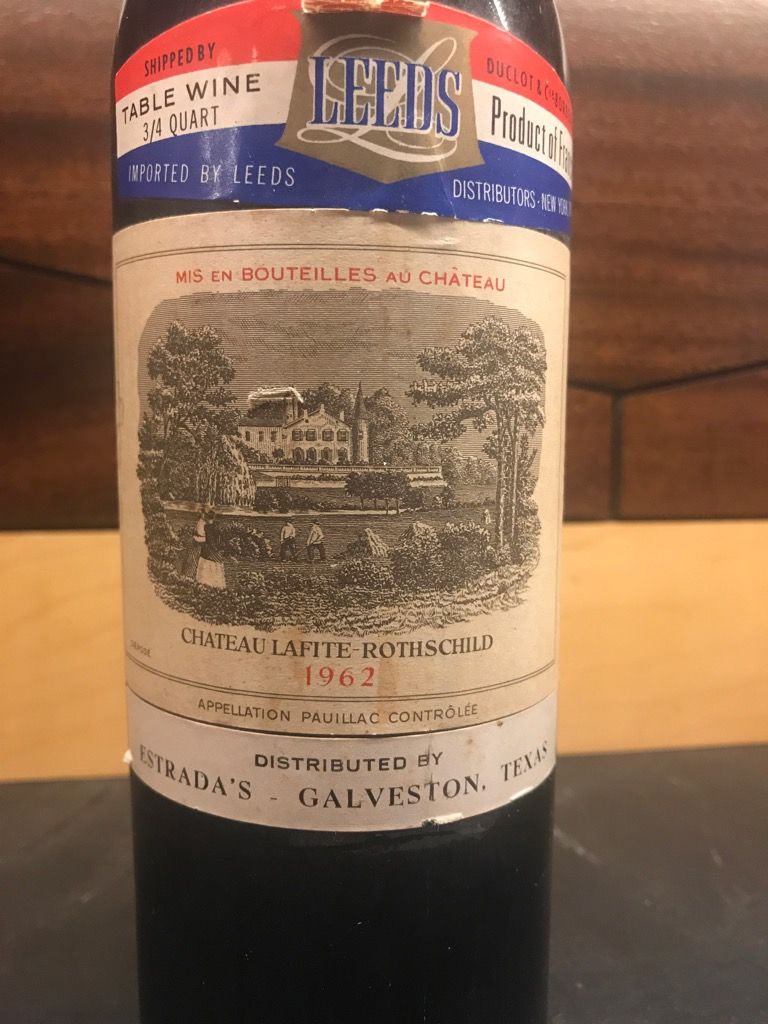 1962 Château Lafite Rothschild - CellarTracker