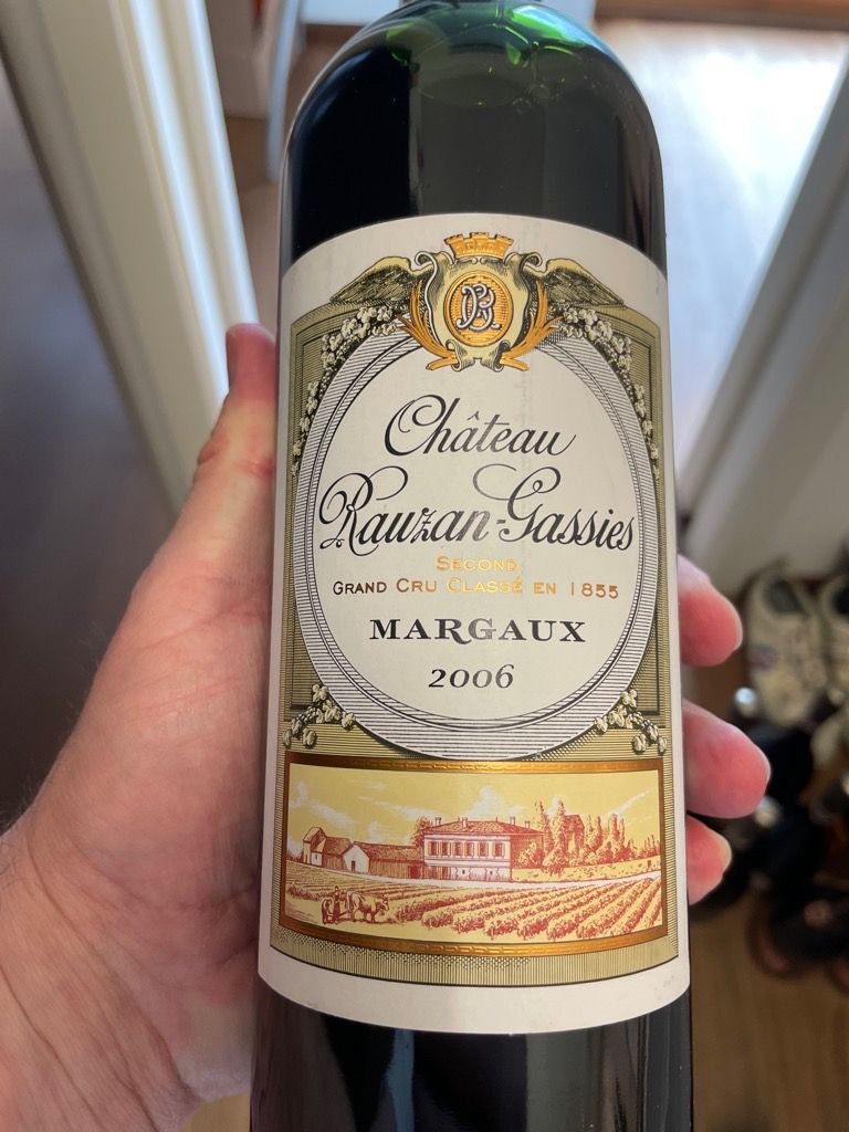 2006 Château Rauzan Gassies Gassies France Bordeaux Médoc Margaux Cellartracker