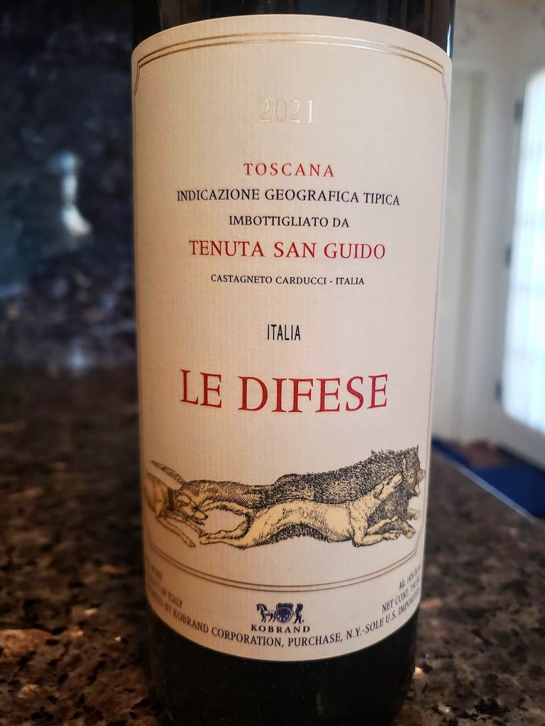 2021 Tenuta San Guido Le Difese Toscana IGT - CellarTracker