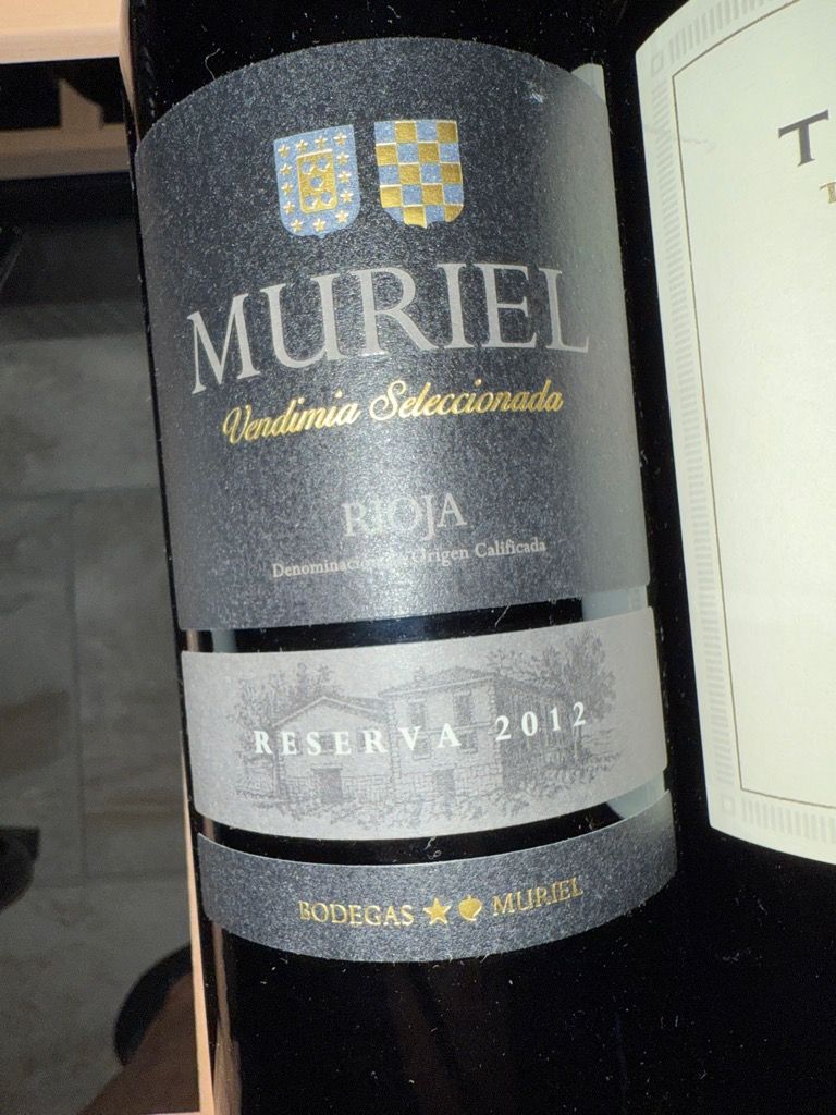 2013 Bodegas Muriel Rioja Vendimia Seleccionada Reserva - CellarTracker