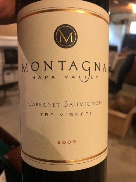 2009 Montagna Cabernet Sauvignon, USA, California, Napa Valley ...