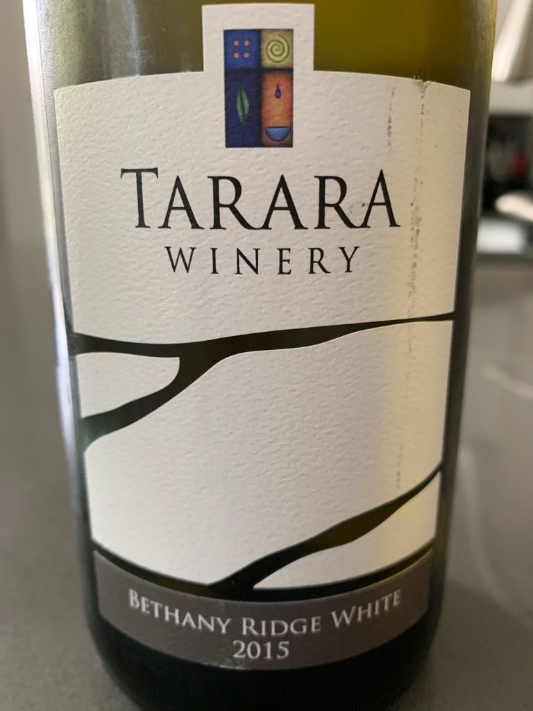 2015 Tarara Winery Viognier Bethany Ridge, USA, Virginia, Northern