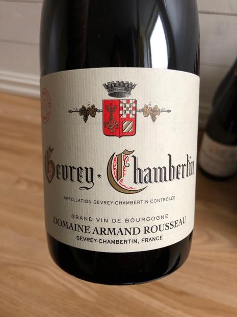 2018 Domaine Armand Rousseau Père et Fils Gevrey-Chambertin - CellarTracker