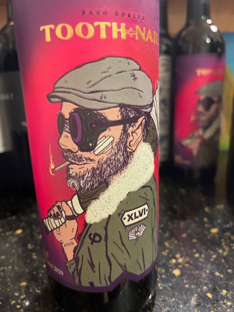 2020 Tooth & Nail Wines Red Blend, USA, California CellarTracker