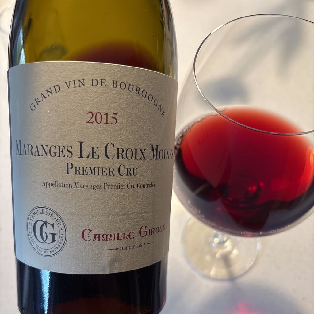 2015 Camille Giroud Maranges 1er Cru Le Croix Moines - CellarTracker