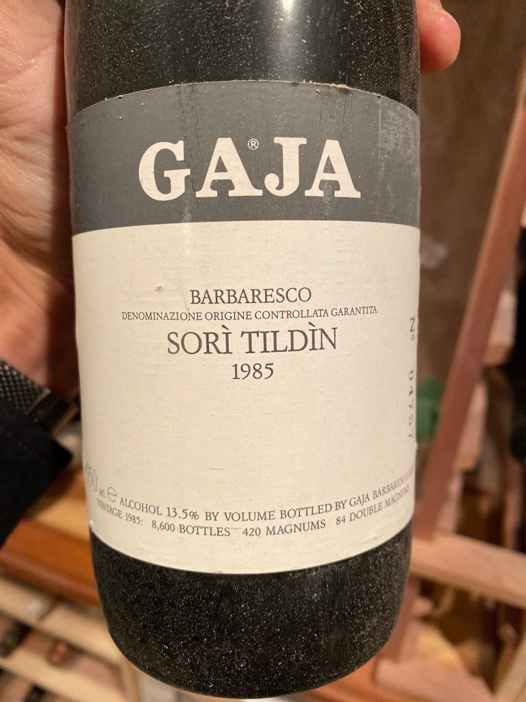ガヤ バルバレスコ1985 1985 Gaja Barbaresco - CellarTracker