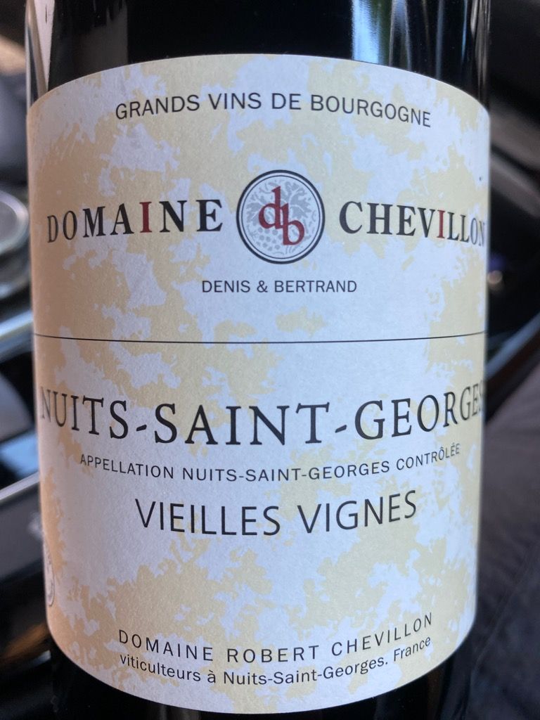 2014 Domaine Robert Chevillon Nuits St. Georges Vieilles Vignes