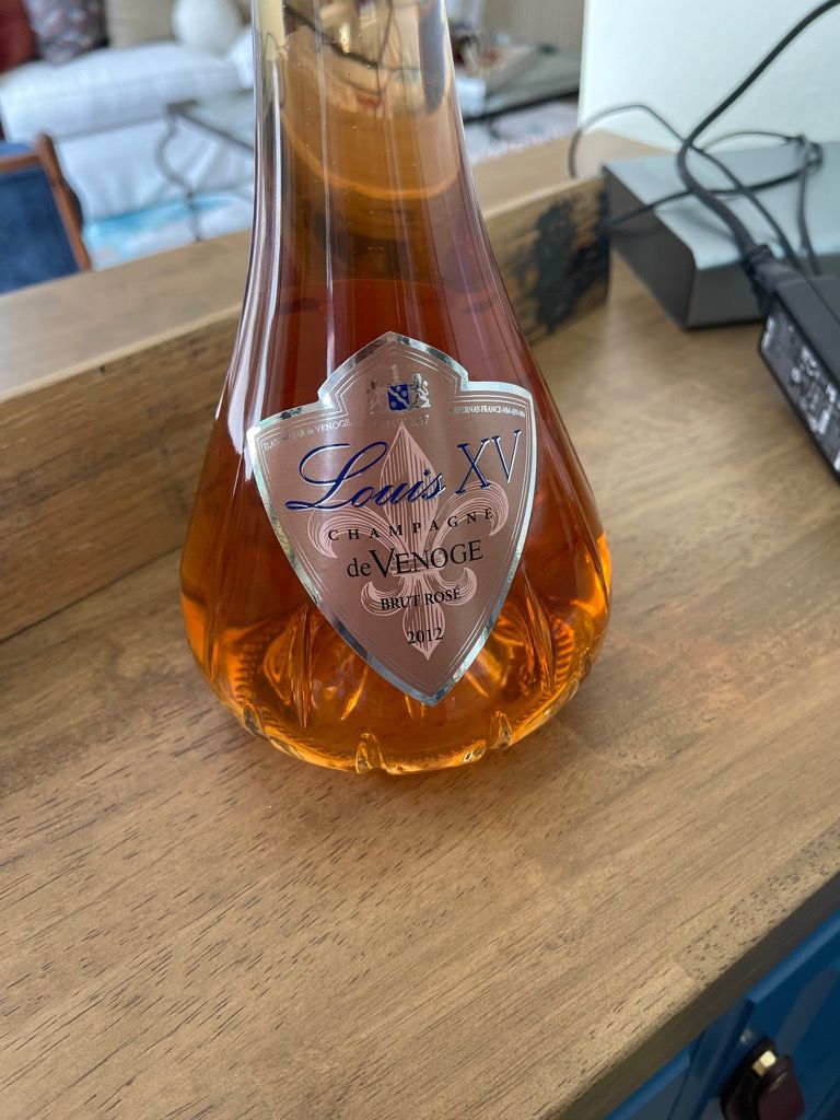 1996 de Venoge Champagne Brut Rosé Louis XV - CellarTracker