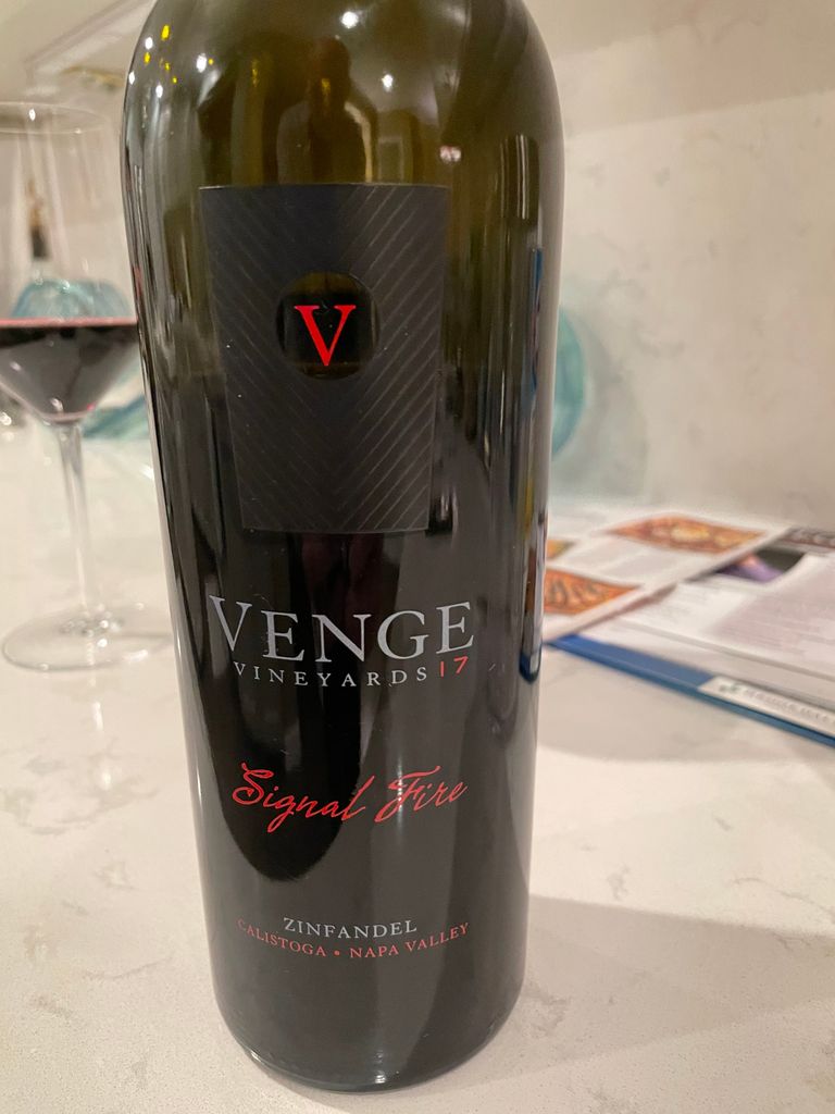 Venge Signal Fire Zinfandel