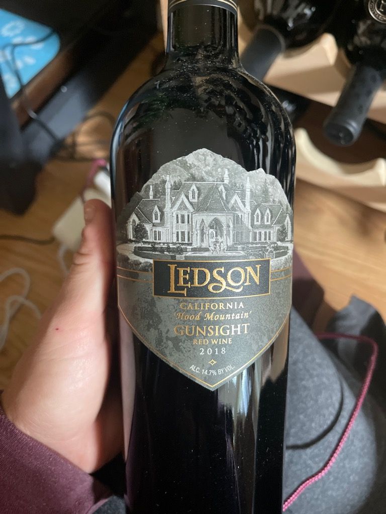 2019 Ledson Gunsight Hood Mountain, USA, California, North Coast, Napa