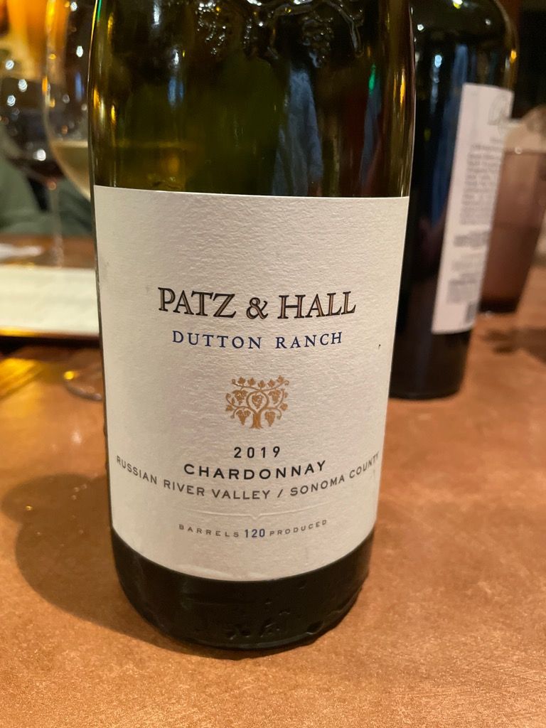 2019 Patz & Hall Chardonnay Dutton Ranch, USA, California, Sonoma ...