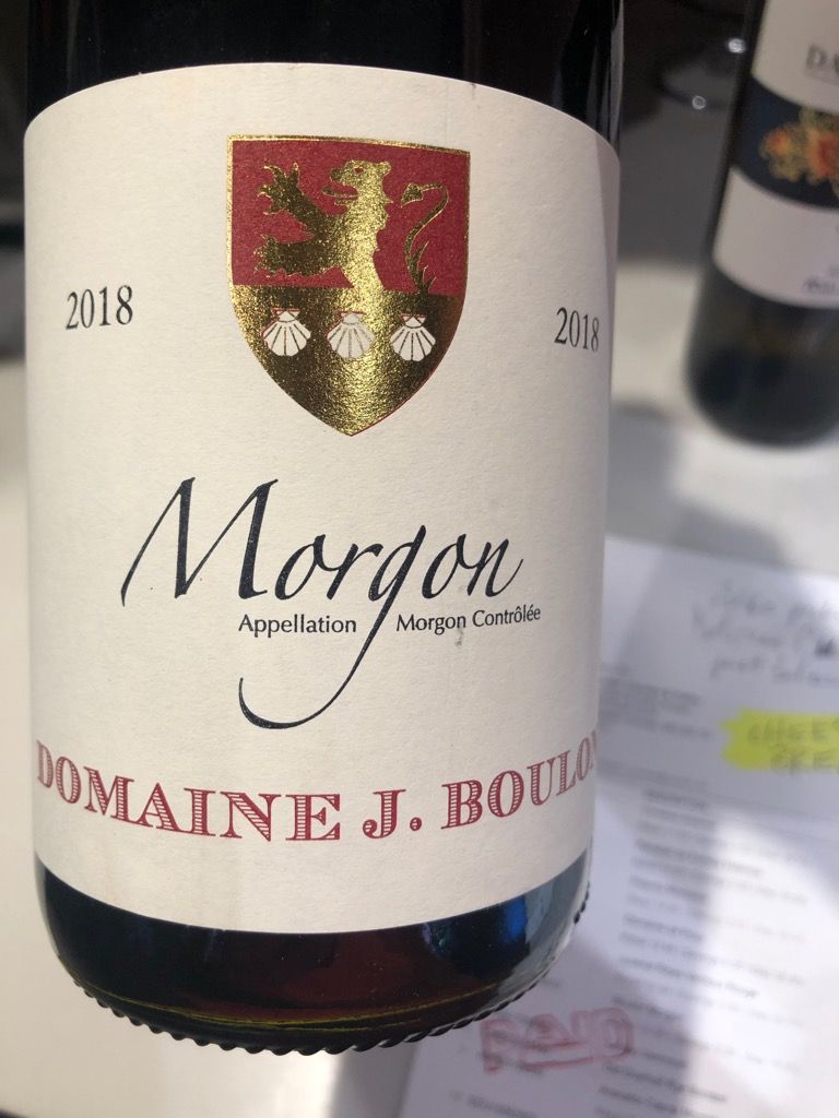 2018 Domaine J. Boulon France, Burgundy, Beaujolais,