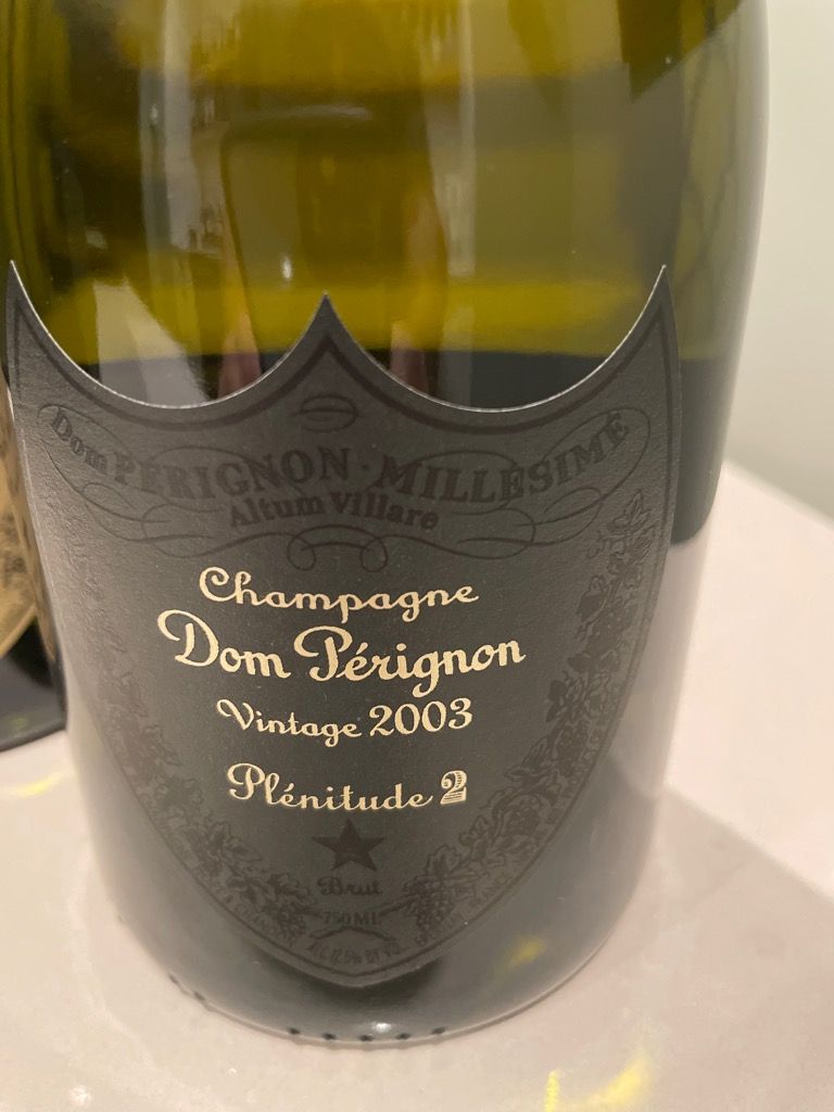 Highlights: Champagne Dom Pérignon 2012 and 2003 P2 –