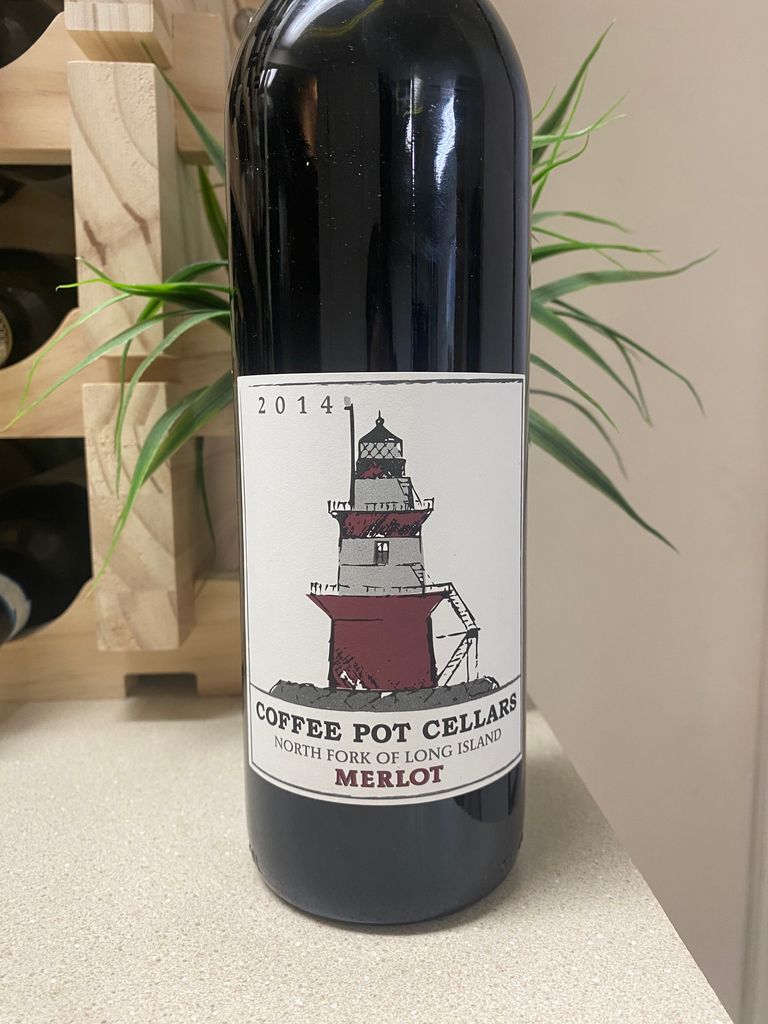 2016 Coffee Pot Cellars Merlot McCullough Vineyard, USA, New York, Long