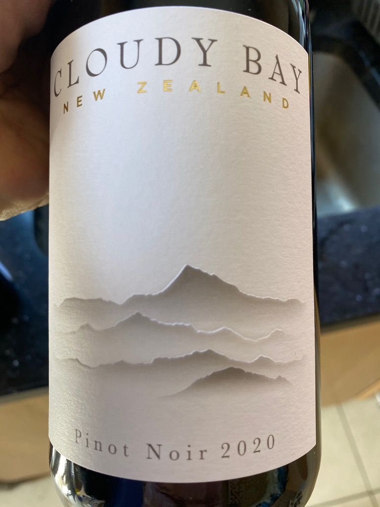 2020 Cloudy Bay Pinot Noir - CellarTracker