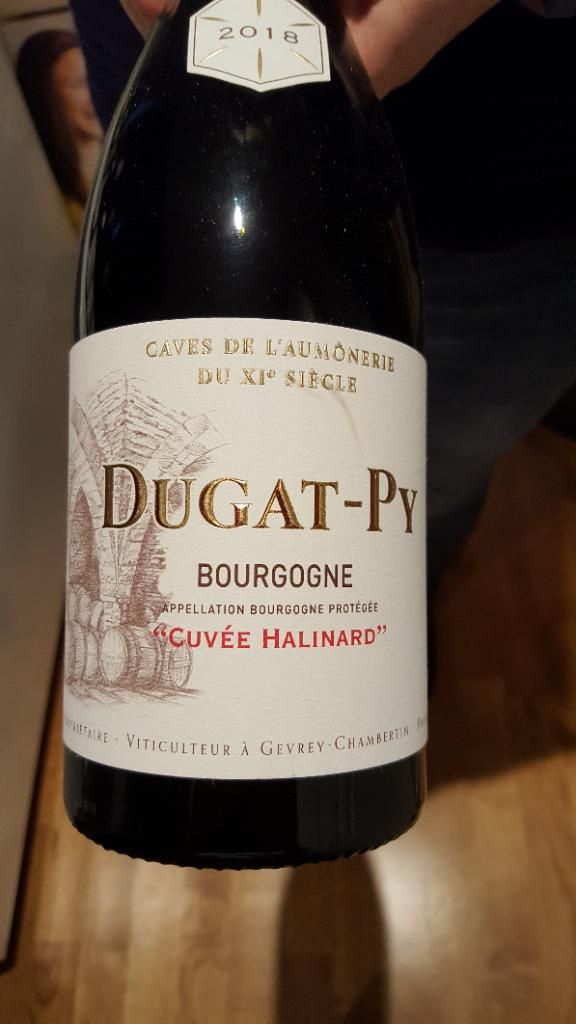 18 Bernard Dugat Py Bourgogne Cuvee Halinard France Burgundy Bourgogne Cellartracker