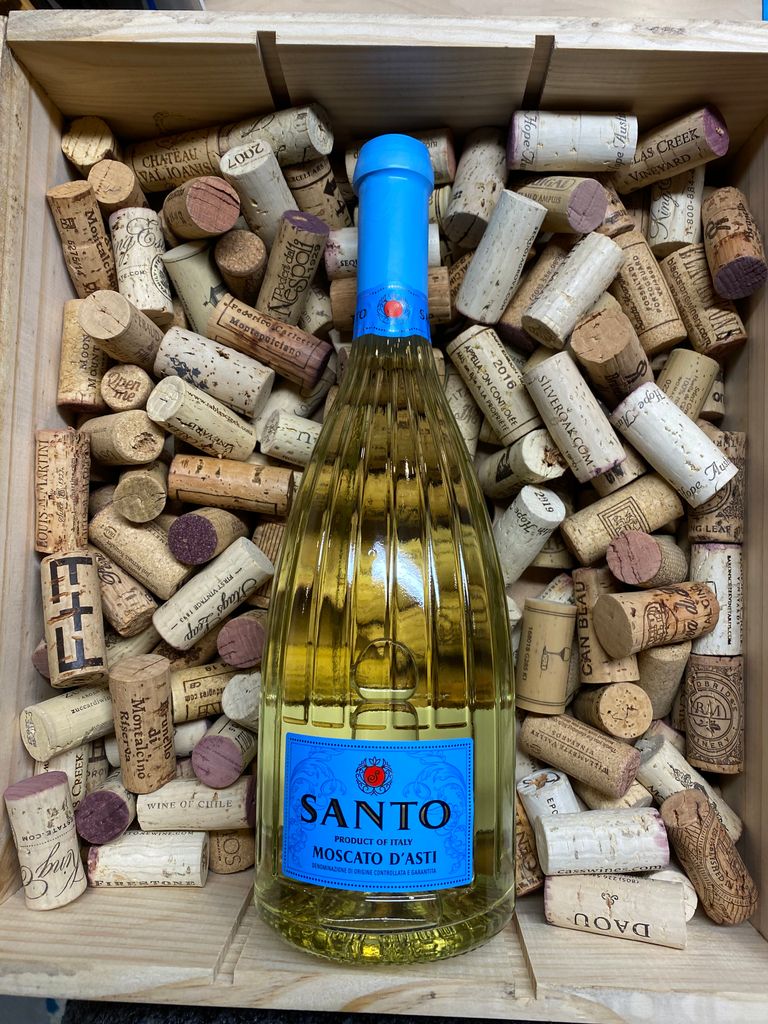 2020 Santo Moscato d'Asti, Italy, Piedmont, Asti, Moscato d'Asti
