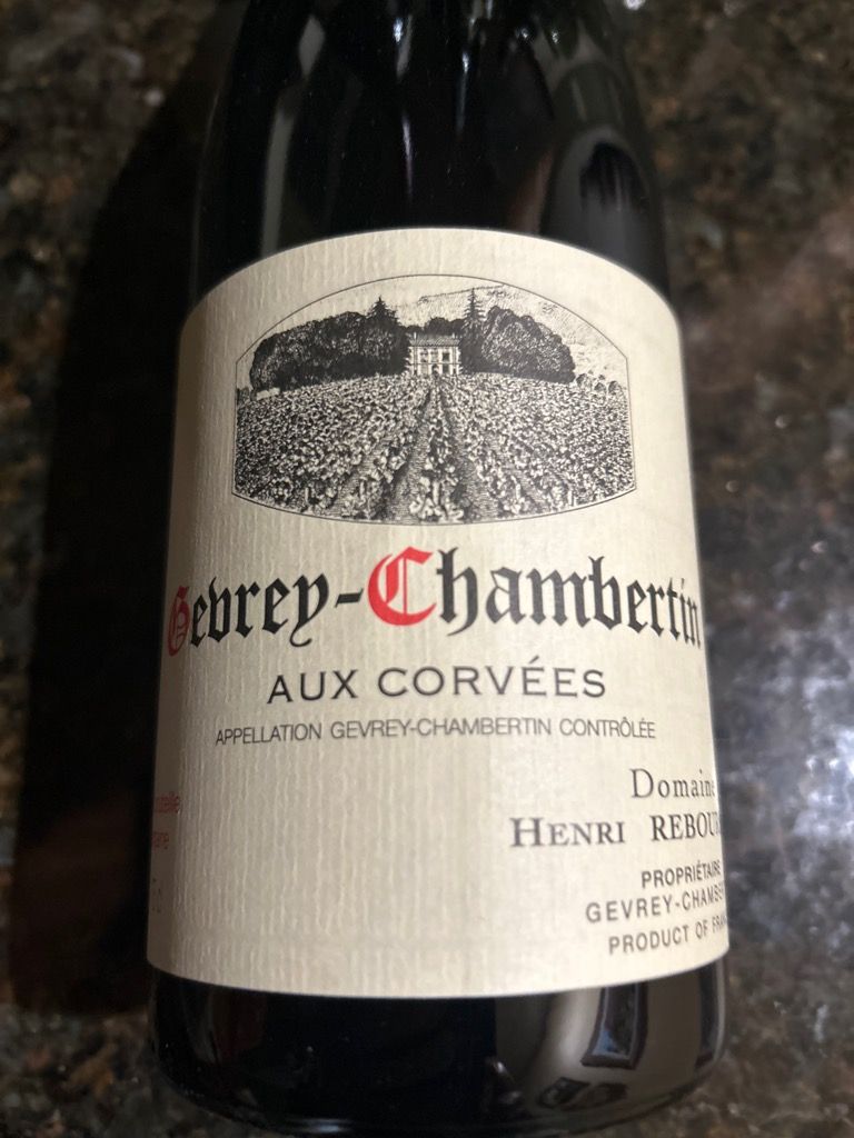Gevrey-Chambertin Aux Corvées Aux Gevrey-Chambertin Rebourseau