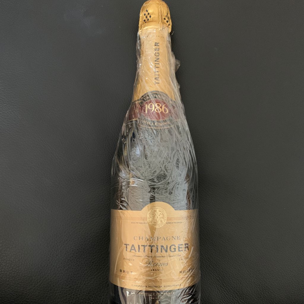 1986 Taittinger Champagne Brut Millésimé - CellarTracker