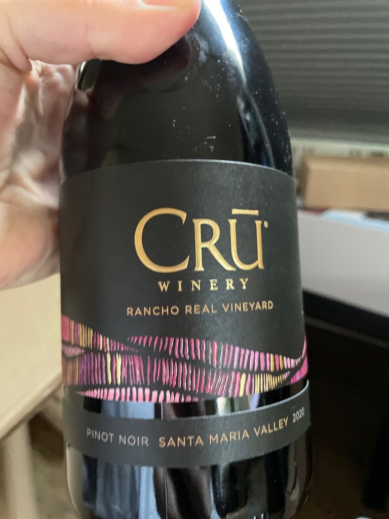 2020 Crū Wine Company Pinot Noir Solomon Hills Vineyard, USA