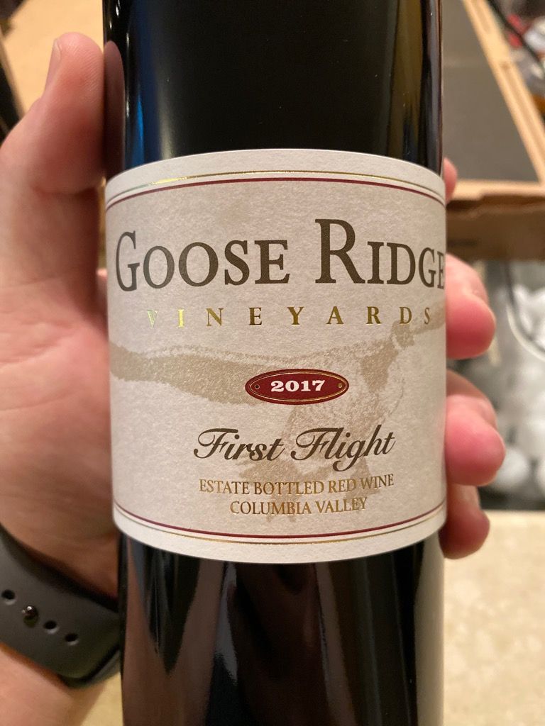 Fossi goose ridge Cabernet Sauvignon 01 goose ridge Cabernet Sauvignon 01 750ml /12 (759139000404)