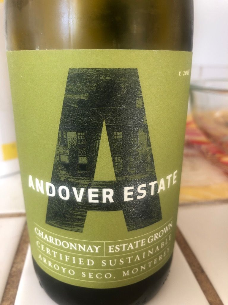 2019 Andover Estate Chardonnay Arroyo Seco, USA, California, Central