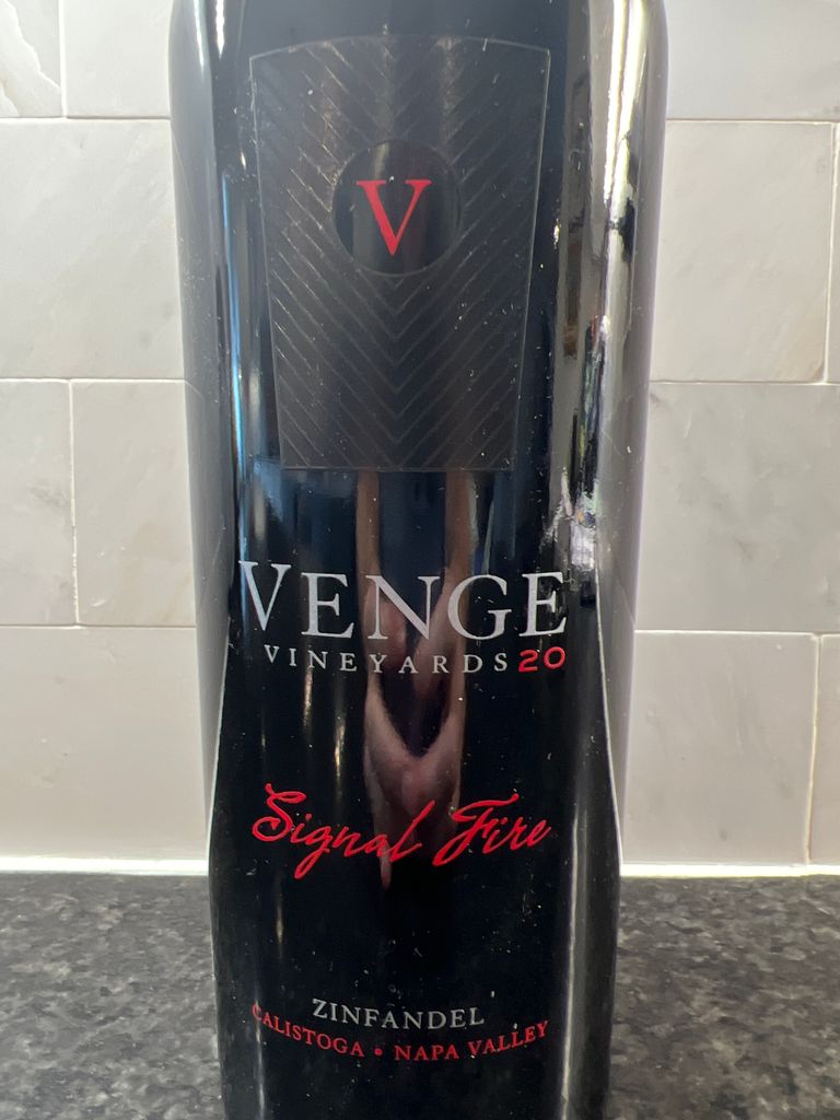 Venge Signal Fire Zinfandel