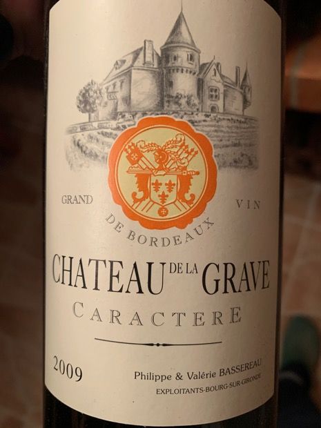 2009 Ch teau de la Grave Caract re CellarTracker